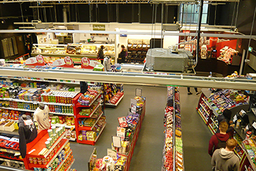 写真:ダブリンシティ大学内の売店